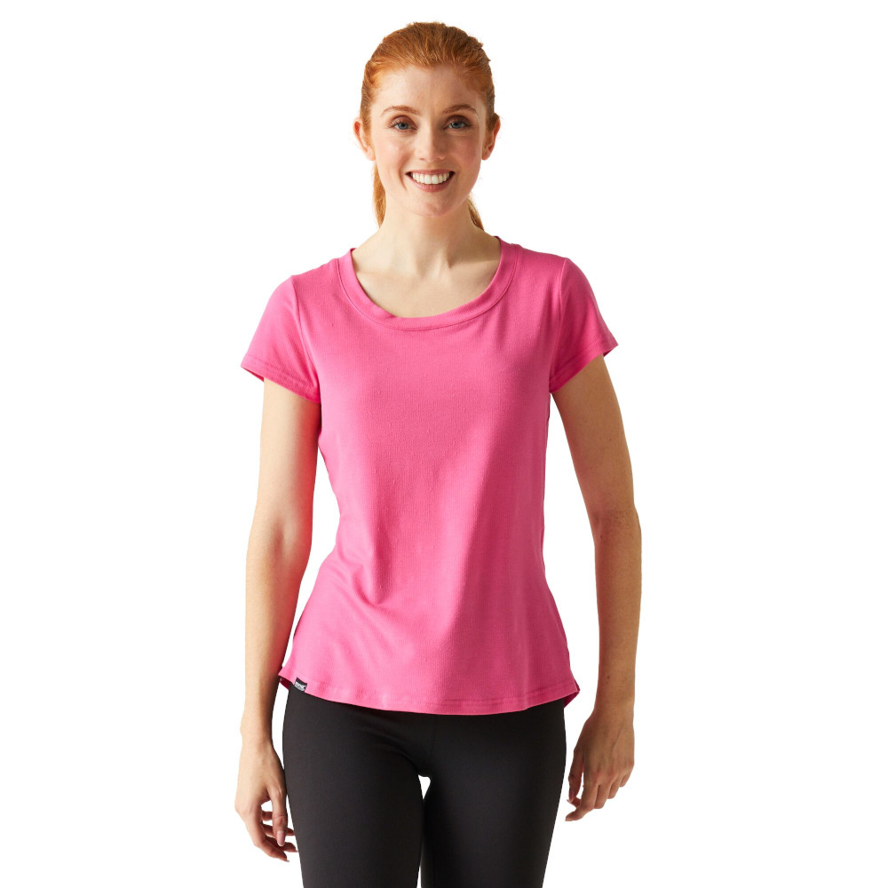 Regatta Womens Limonite VII Quick Dry Short Sleeve T Shirt 14 - Bust 38’ (97cm)