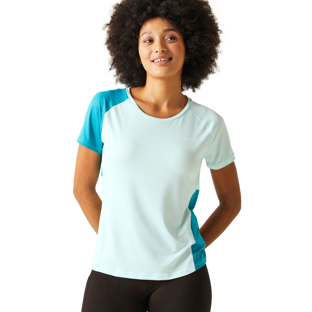 Regatta Womens Emera Quick Dry Short Sleeve T Shirt 16 - Bust 40’ (102cm)