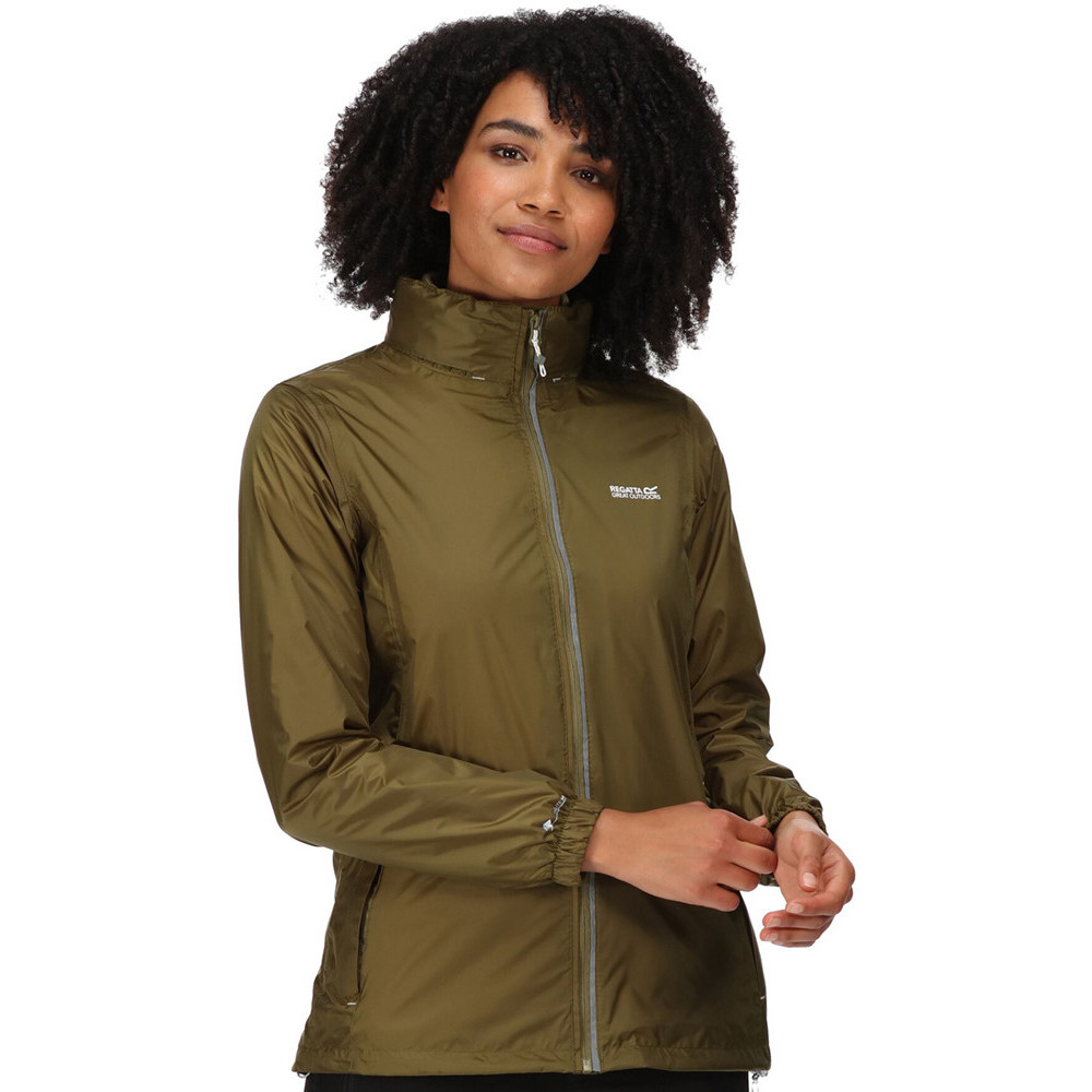 Regatta Womens Ladies Corinne IV Waterproof Packable Jacket Coat