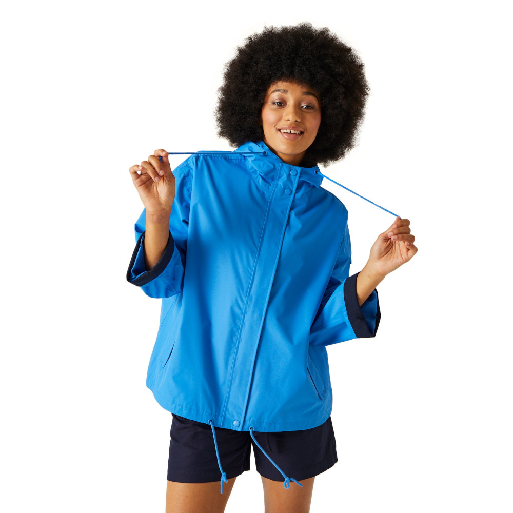 Regatta Womens Sarika Full Zip Hooded Waterproof Coat 18 - Bust 43’ (109cm)