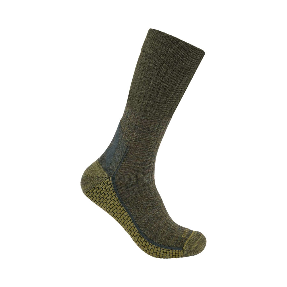 Carhartt Mens Synthetic Merino Blend Crew Socks Medium - UK 5-7.5, EU 38-42, US 5.5-8.5