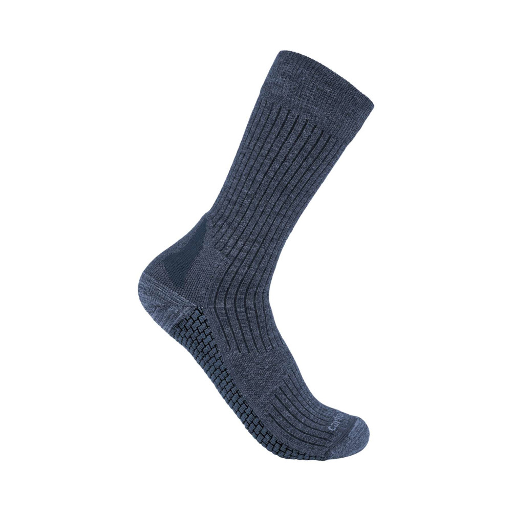 Carhartt Womens Synthetic Merino Wool Crew Socks Large - UK 8-10.5, EU 42.5-45.5, US 9-11.5