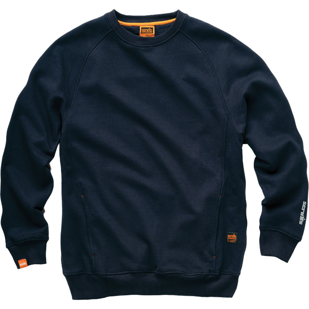 Scruffs Mens Eco Worker Zipped Pocket Work Sweatshirt XL - Chest Size 41/43’