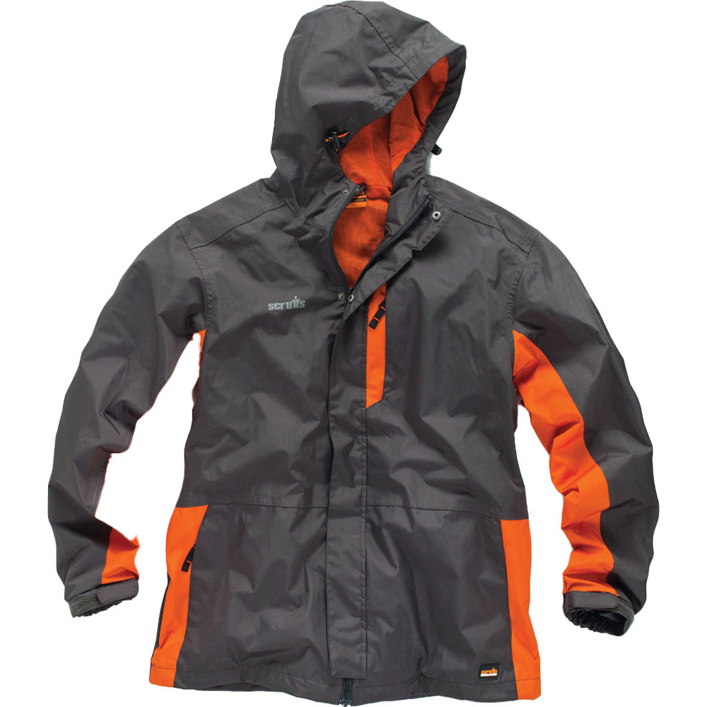 Scruffs Mens Worker Waterproof Ripstop Work Jacket 2XL - Chest Size 45/47’