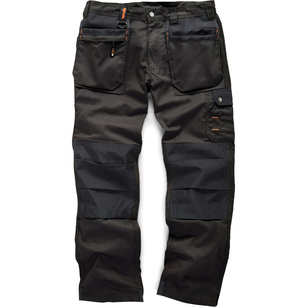 Scruffs Mens Worker Plus Durable Lightweight Work Trousers 34S - Waist 34’, Inside Leg 30’