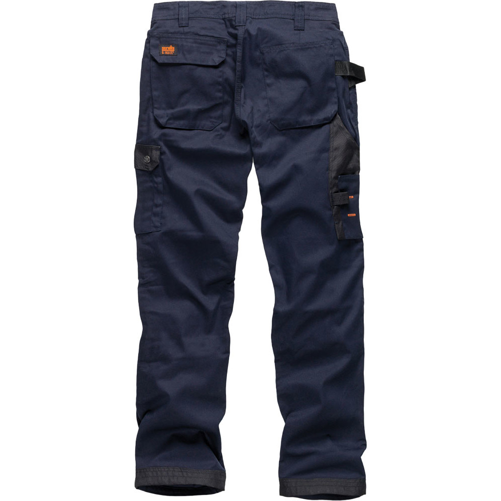 Scruffs Mens Worker Plus Durable Lightweight Work Trousers 36L - Waist 36’, Inside Leg 34’