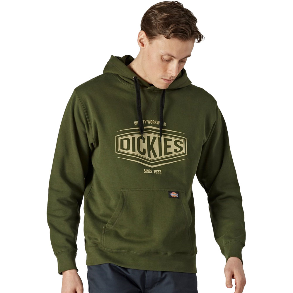 Dickies Mens Rockfield Workwear Cotton Hoodie Sweater S - Chest 36-38’