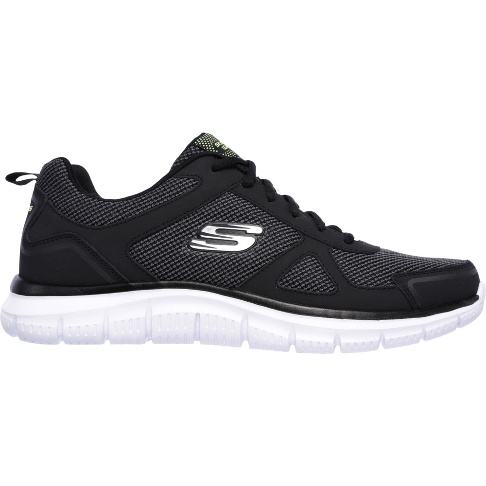 Skechers Mens Track Bucolo Leather Lace Up Sport Trainers UK Size 6 (EU 39.5)
