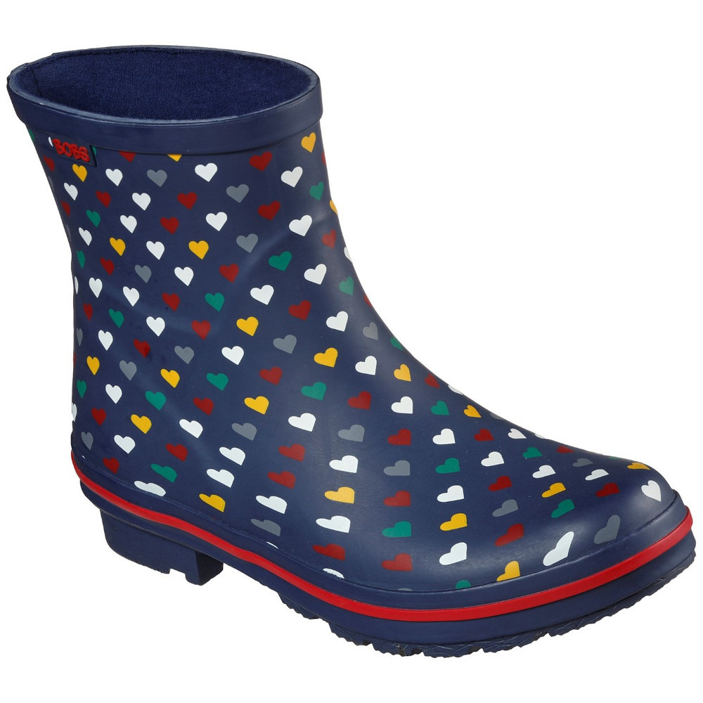 Skechers Womens BOBS Rain Check Love Splash Wellington Boots UK Size 8 (EU 41)