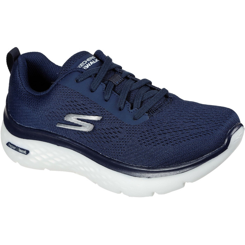 Skechers Womens GOwalk Hyper Burst Lace Up Trainers Shoes Outdoor Look