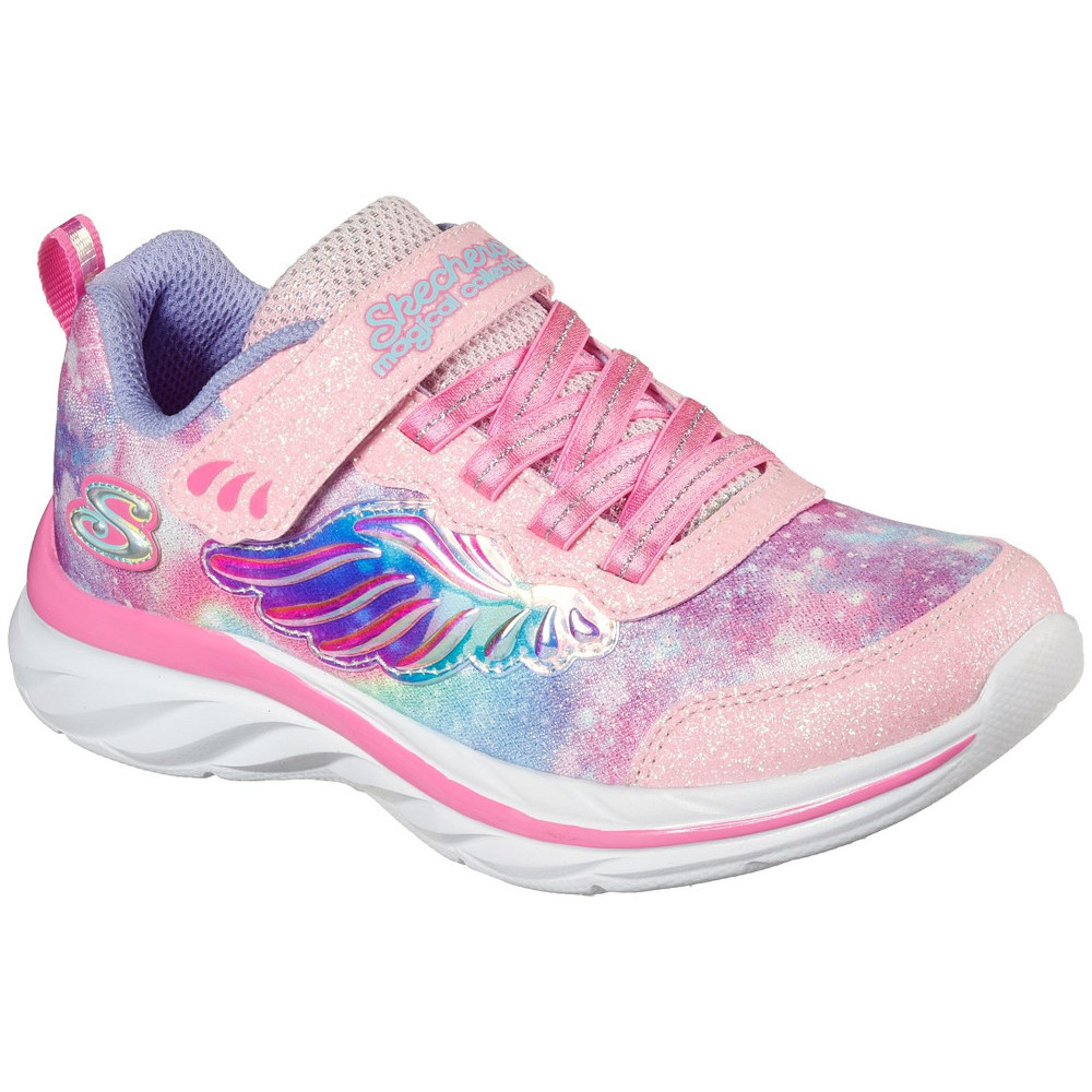 Skechers Girls Quick Kicks Flying Beauty Lace Up Shoes UK Size 13 (EU 32)