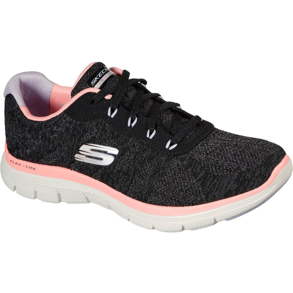 Skechers Womens Flex Appeal 4.0 Fresh Move Lace Up Trainers UK Size 8 (EU 41)