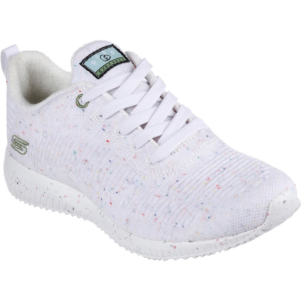 Skechers Womens Bobs Squad Reclaim Life Lace Up Trainers UK Size 7 (EU 40)