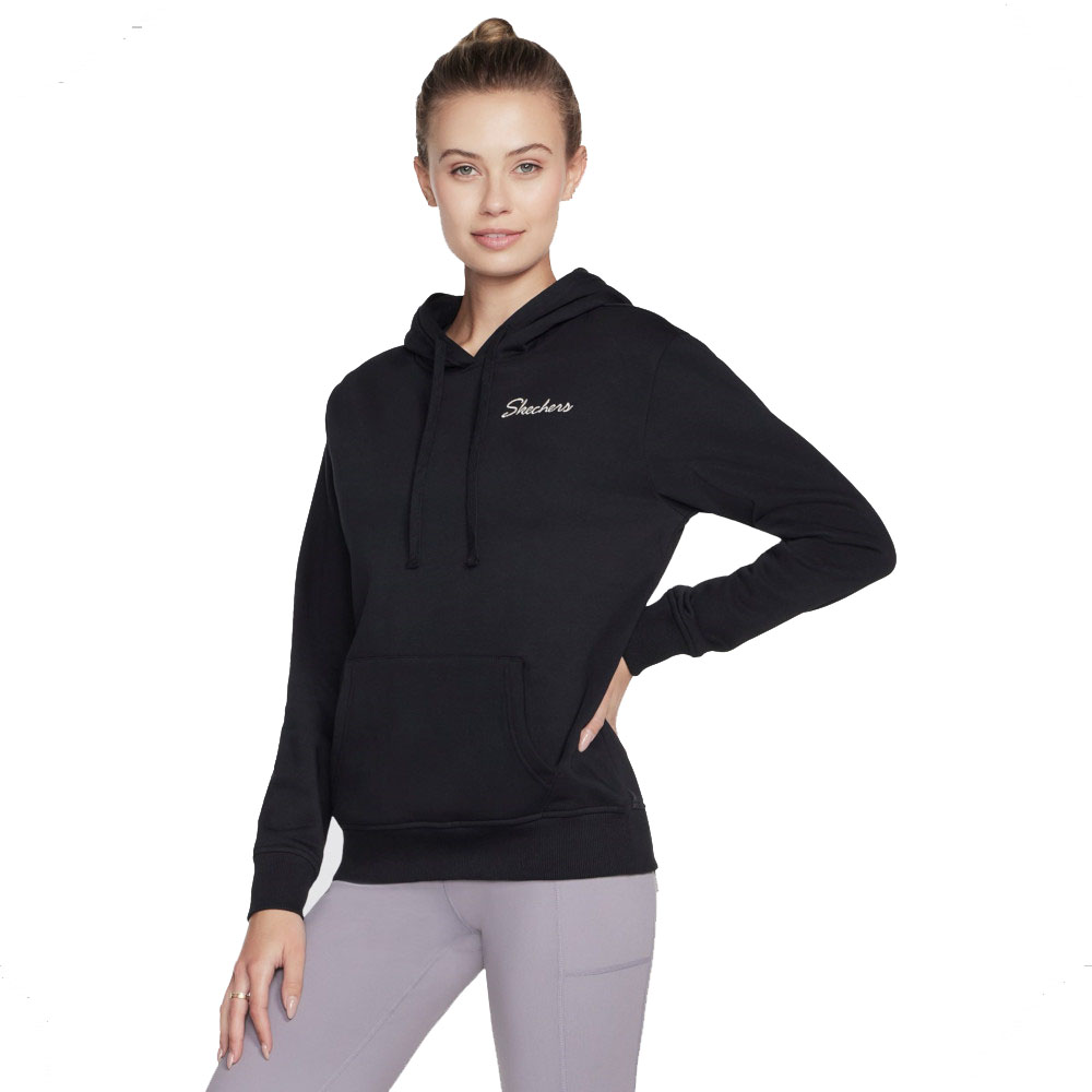 Skechers Womens Signature Pullover Comfortable Hoodie Small