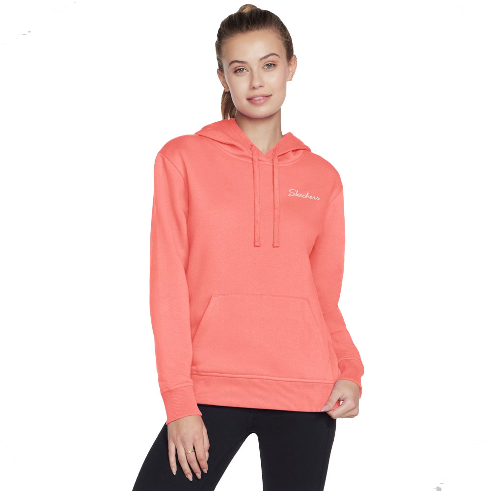 Skechers Womens Signature Pullover Comfortable Hoodie Extra Large