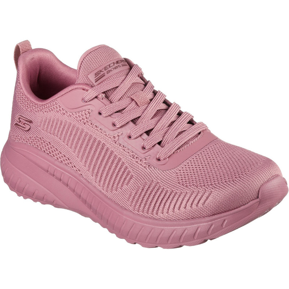 Skechers Womens Bob Squad Chaos Face Off Lace Up Trainers UK Size 4 (EU 37)