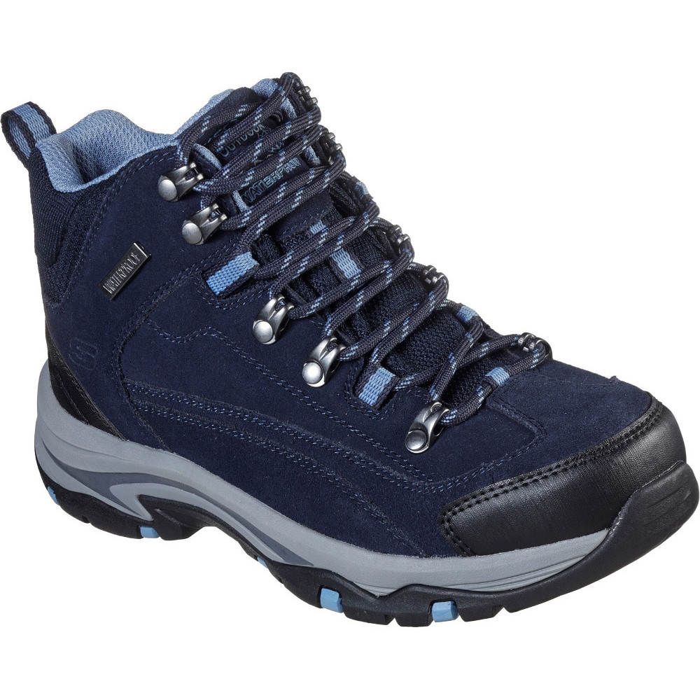Skechers Womens Trego Alpine Leather Trail Walking Boots UK Size 4 (EU 37)