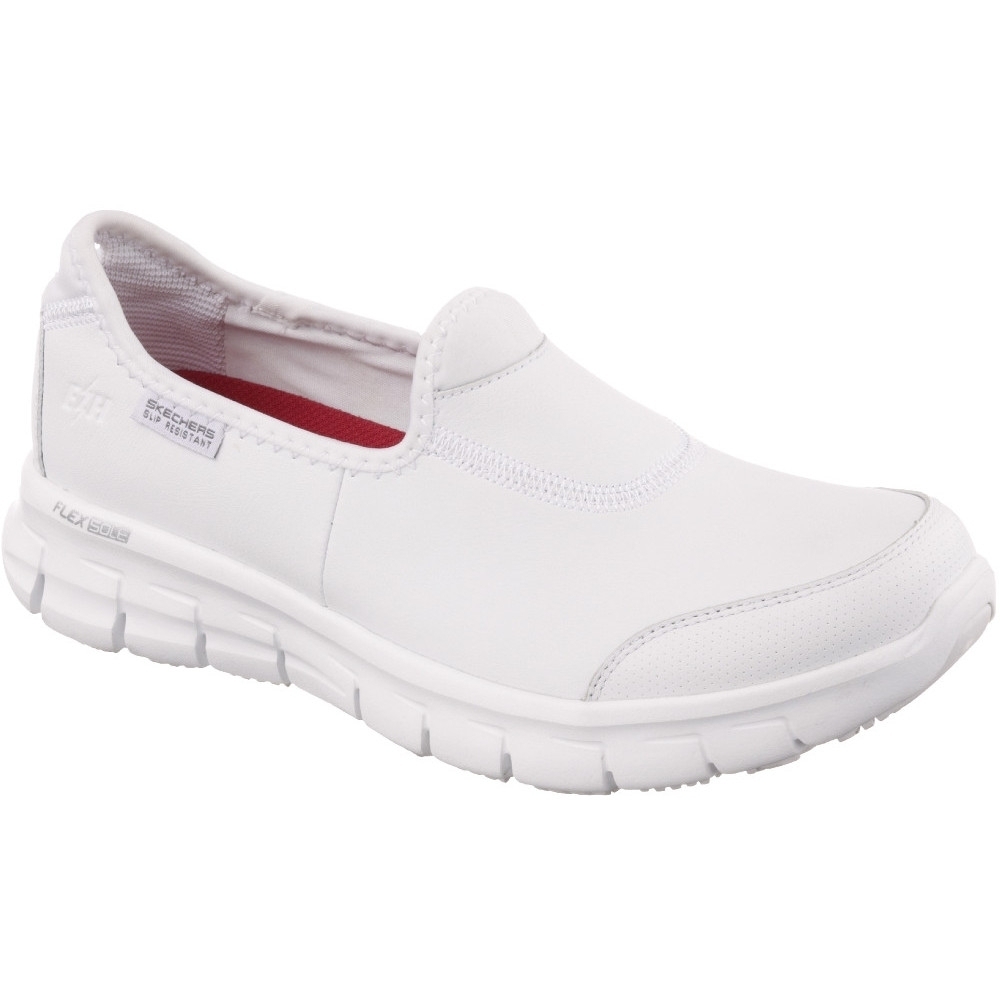 Skechers Womens/Ladies Sure Track Slip Resistant Slip on Work Safety Shoes UK Size 3 (EU 36)