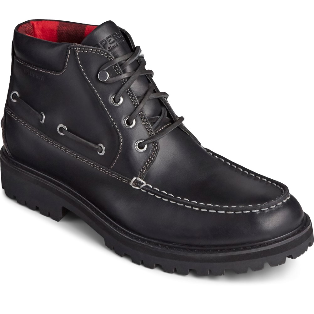 Sperry Mens Authentic Original Lug Leather Chukka Boots UK Size 9 (EU 43)