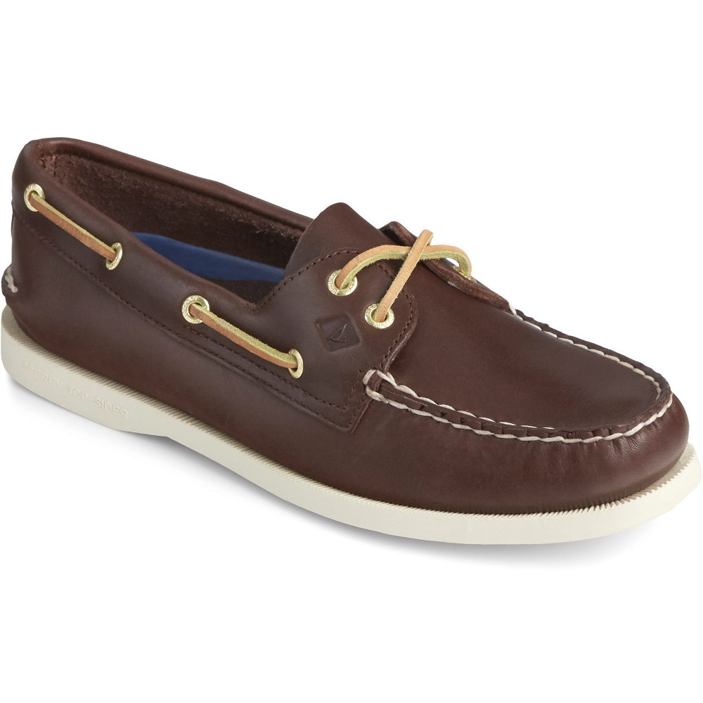 Sperry Womens Authentic Original Lace Up Leather Boat Shoes UK Size 5.5 (EU 39)