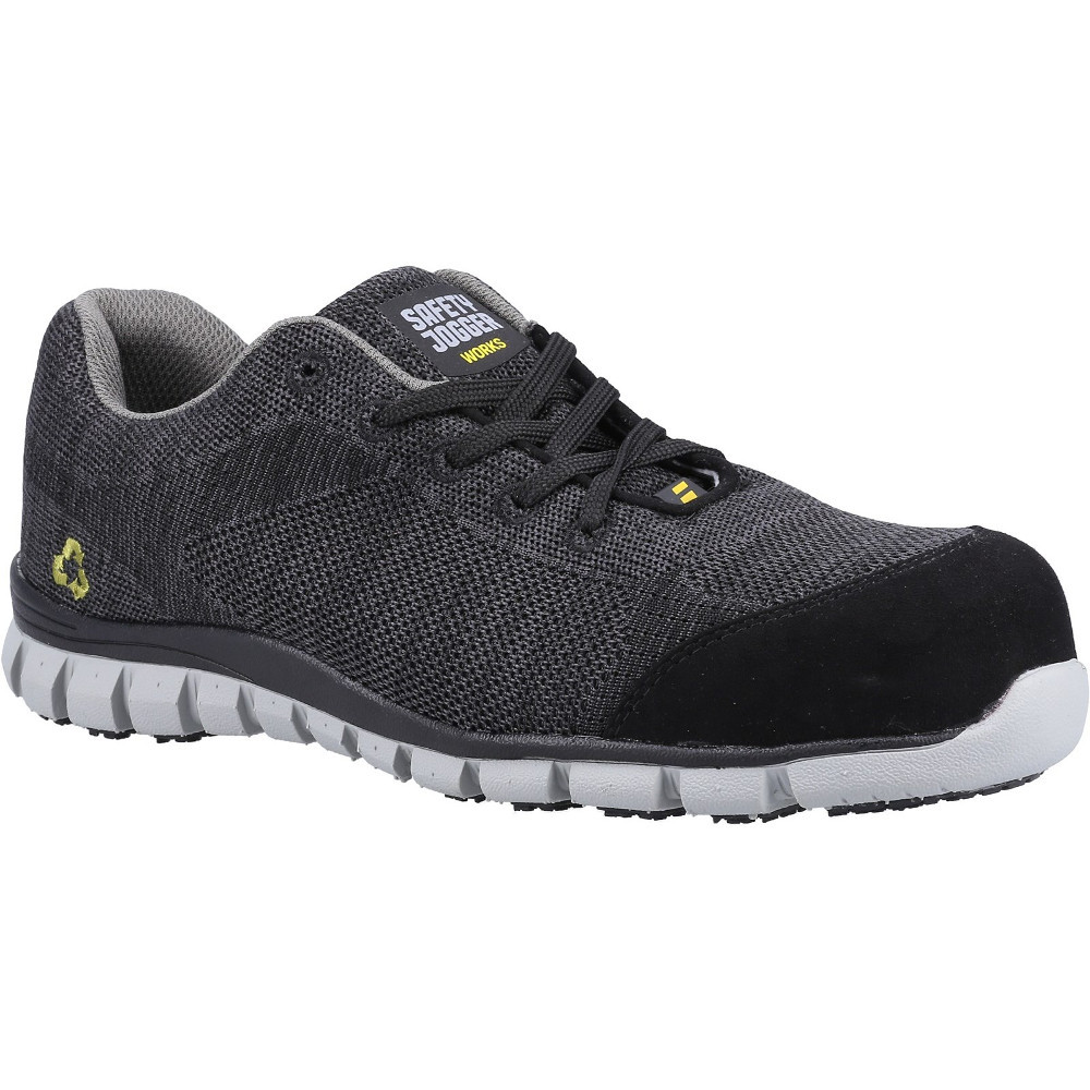 Safety Jogger Mens Morris S1P Laced Slip Resistant Trainers 