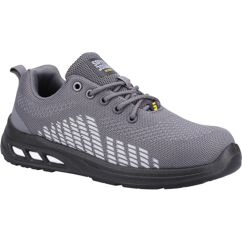 Safety Jogger Mens Fitz S1P Lace Up Slip Resistant Trainers UK Size 6 (EU 39)