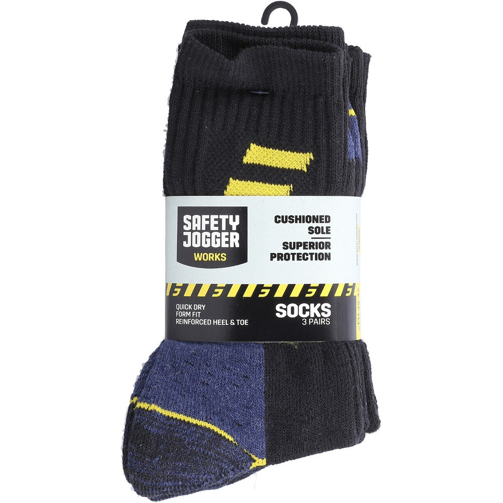 Safety Jogger Mens SJ Fortified Work Boot Socks One Size