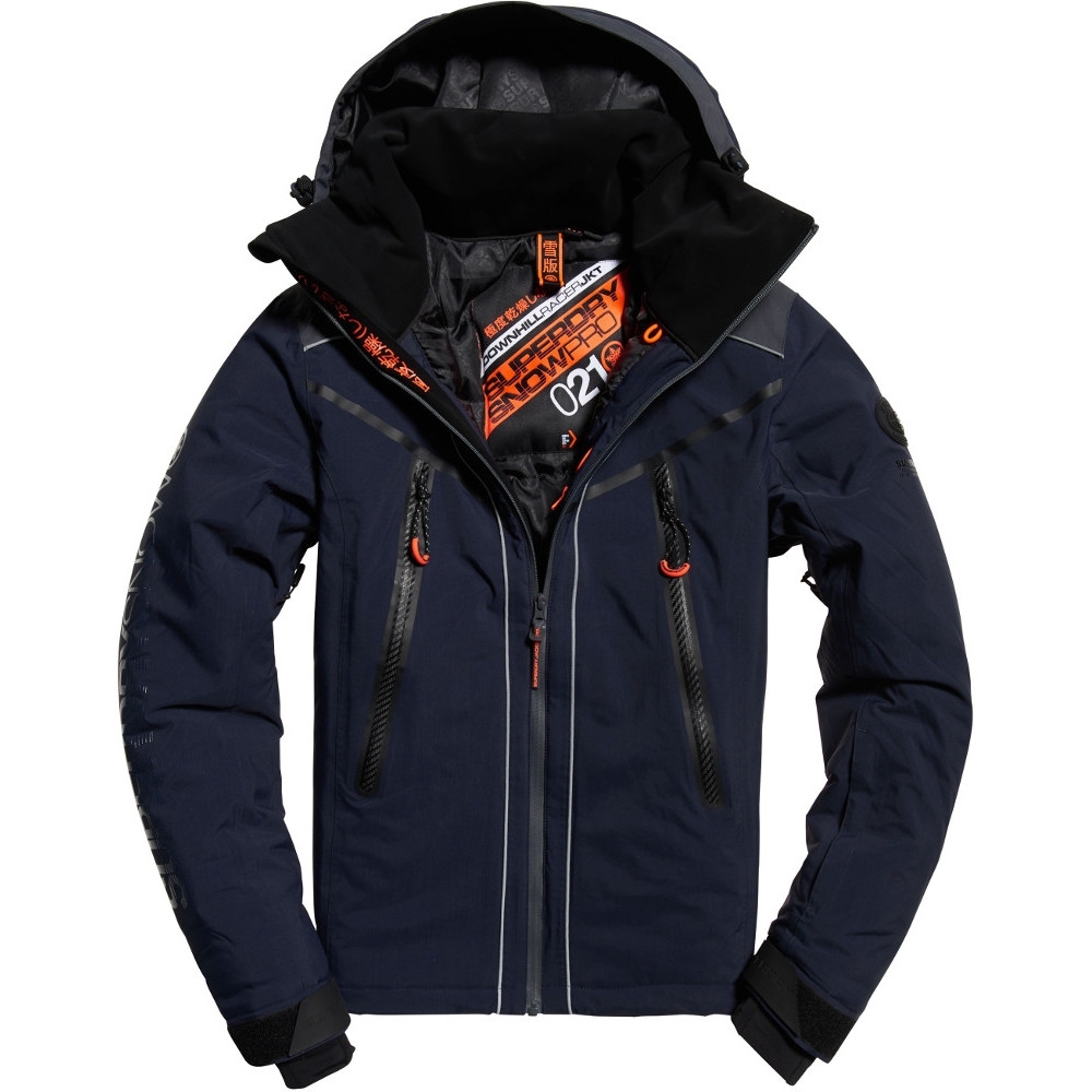 Superdry Mens Downhill Racer Padded Waterproof Ski Jacket Small- Chest 36' (91cm)