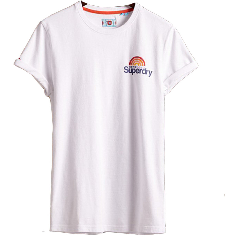 Superdry Mens Classic Logo Woodstock Crew Neck T Shirt Small- Chest 36' (91cm)