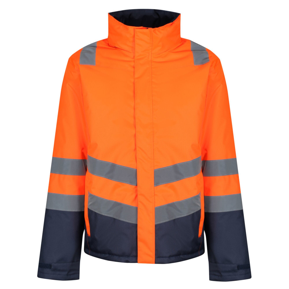 Regatta Professional Mens Hi Vis Reflective Insulated Jacket XXL- Chest 47’, (119cm)