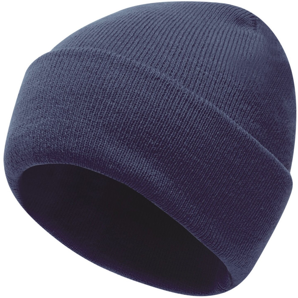 Regatta Mens Axton Slouch Turnup Double Layer Beanie Hat One Size