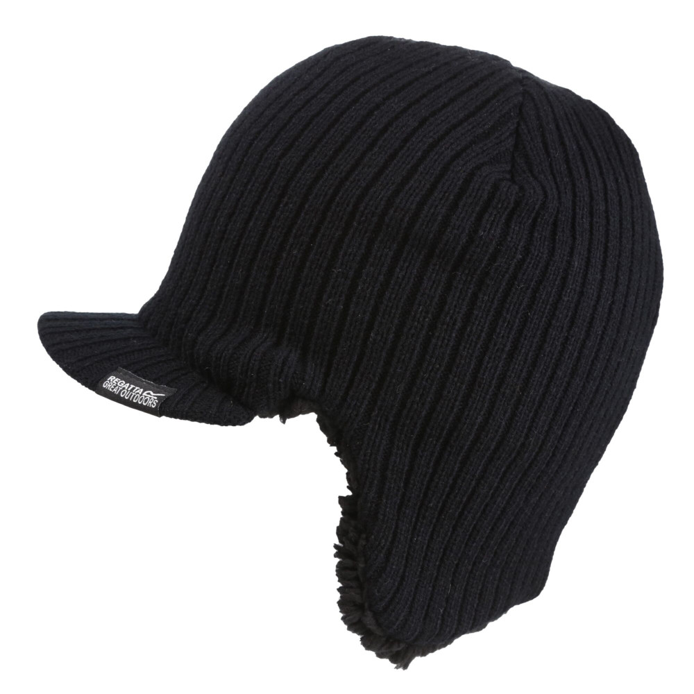 Regatta Professional Mens Anvil Knitted Fleece Peak Cap One Size
