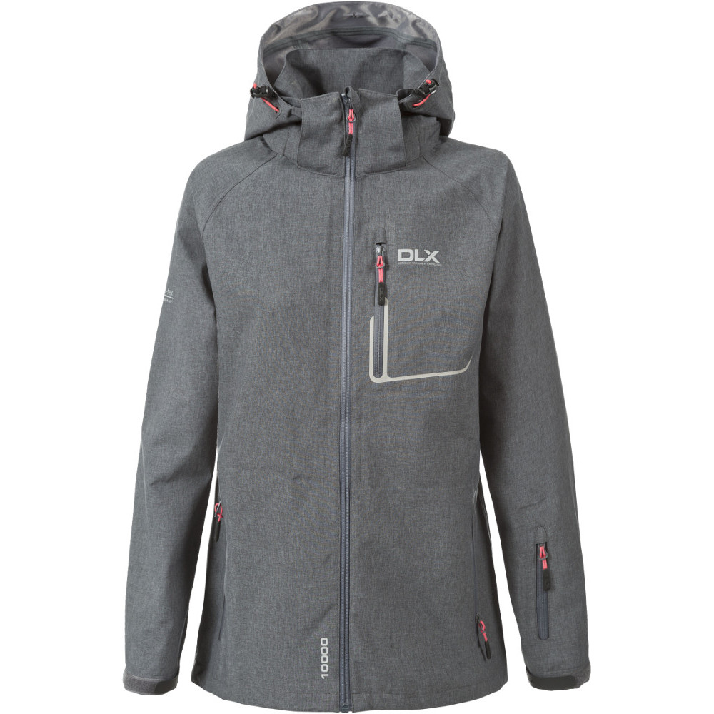 Trespass Womens/Ladies Gita Waterproof Breathable DLX Jacket 10/S - Bust 34 (86cm)