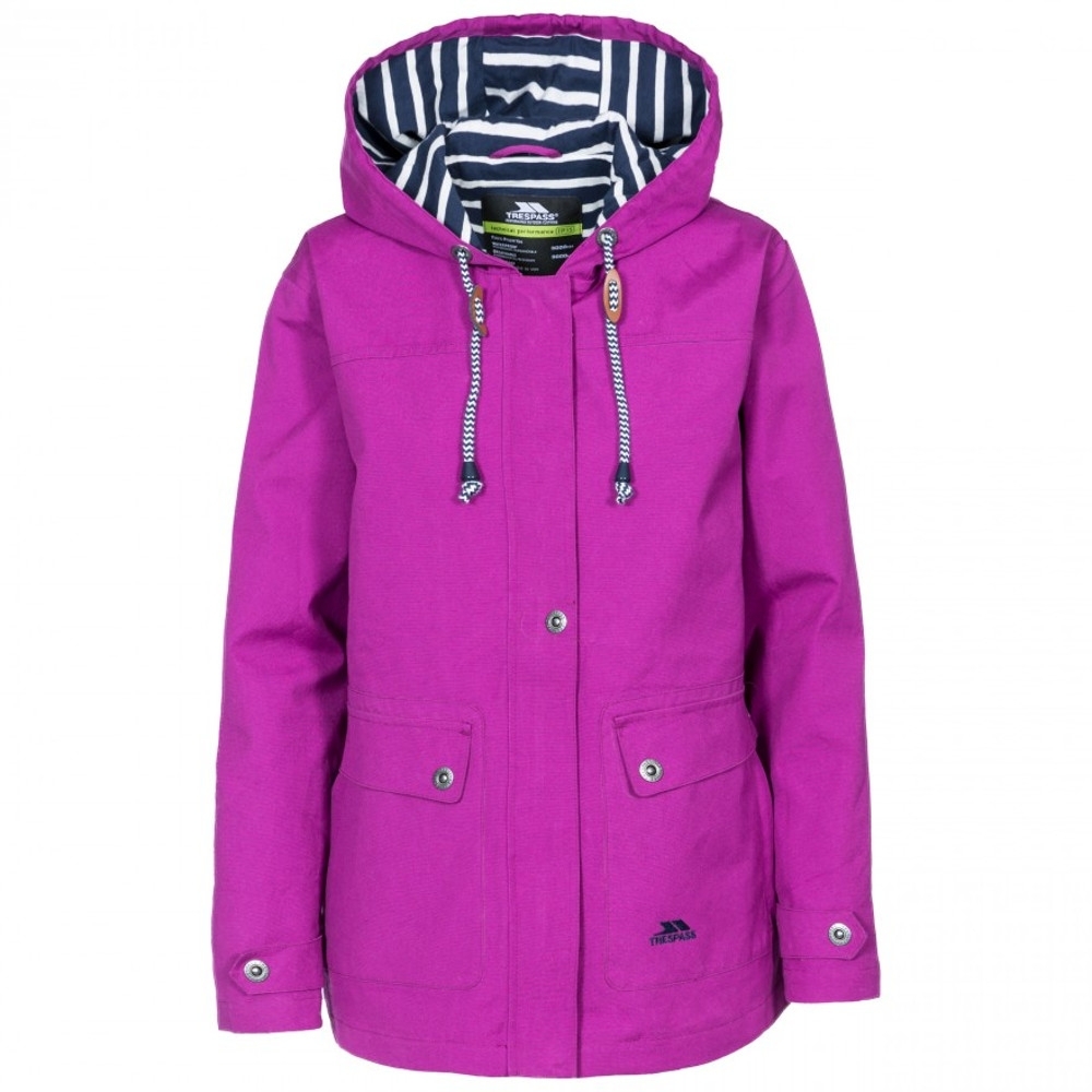 Trespass Womens/Ladies Seawater Waterproof Breathable Windproof Jacket 8/XS - Bust 32’ (81cm)