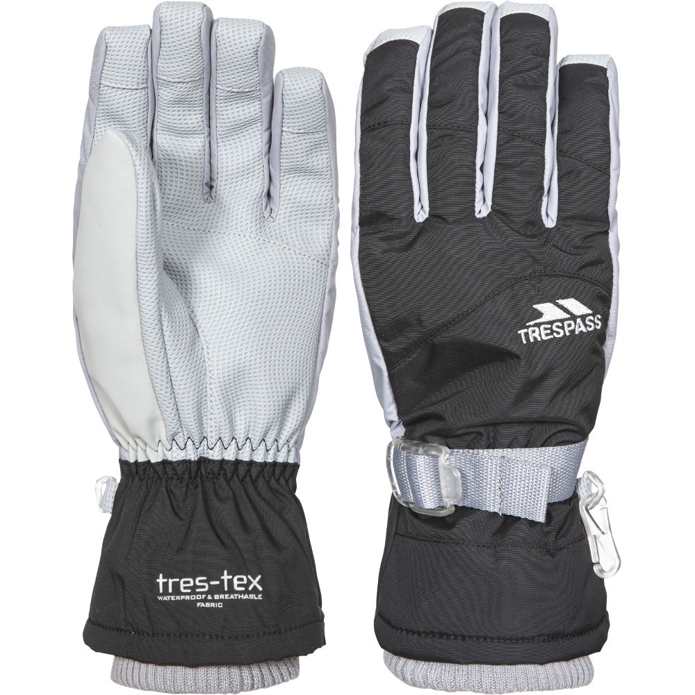 Trespass Womens/Ladies Vizza II Waterproof Breathable Padded Gloves Medium