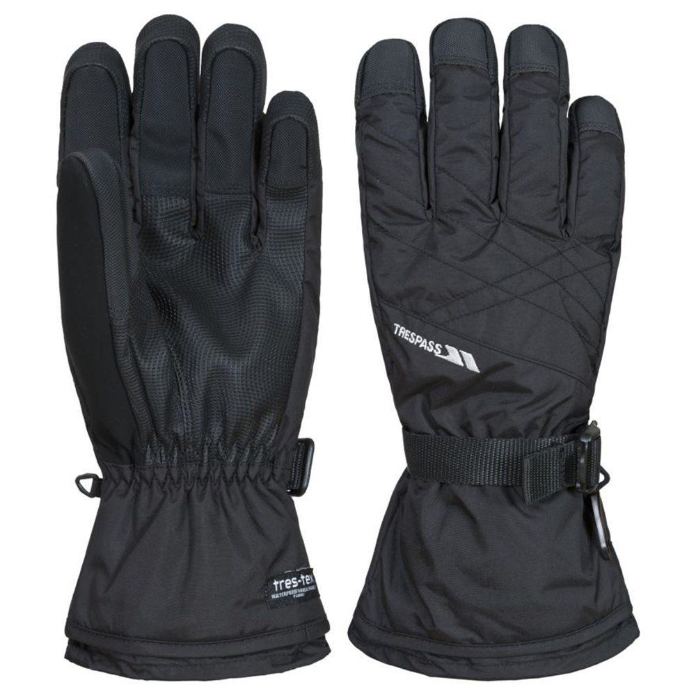 Trespass Mens Reunited II Waterproof Breathable Performance Gloves Small