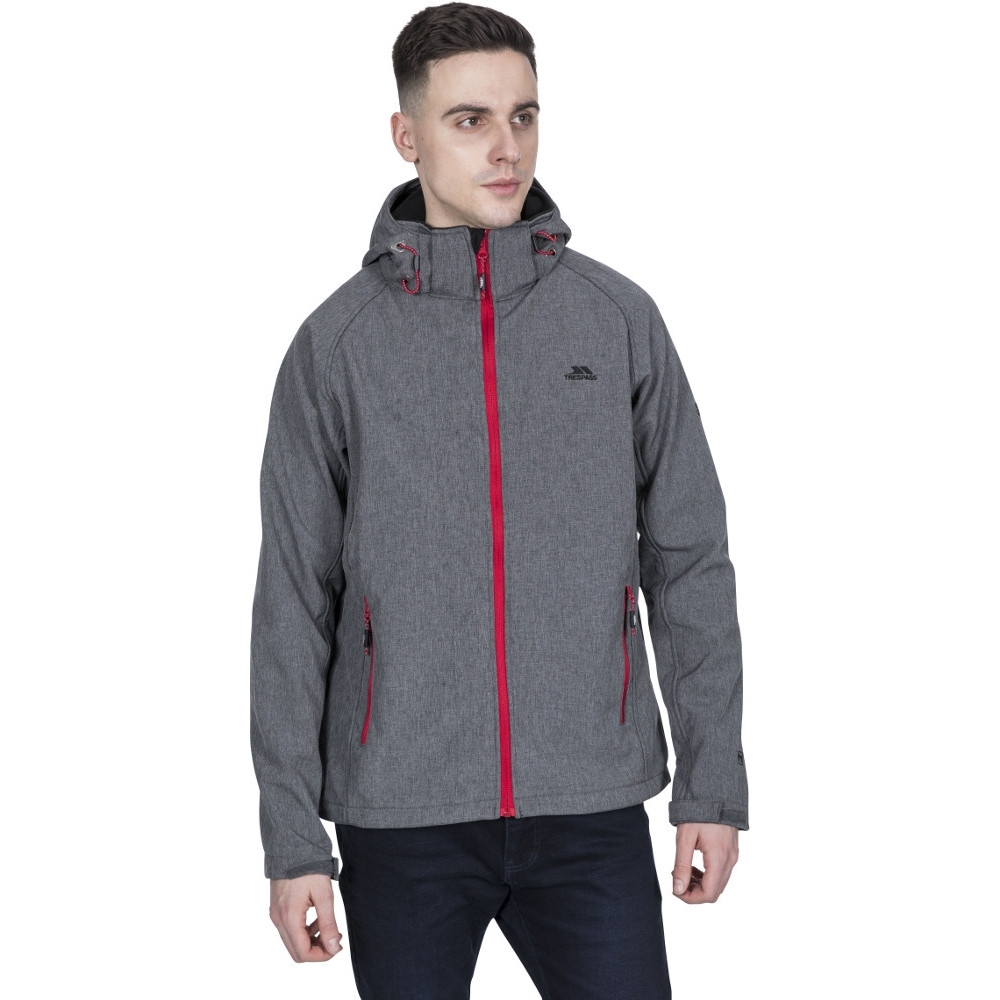 trespass mens softshell jacket