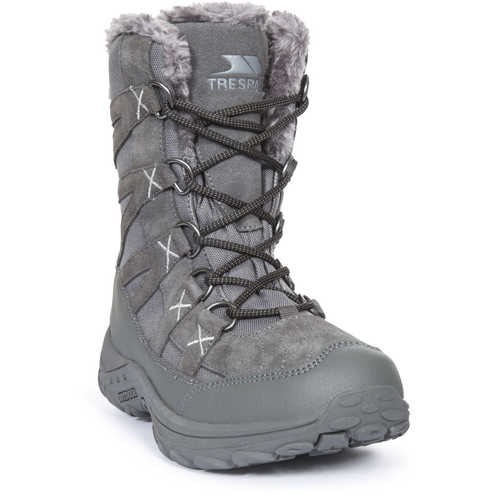 Trespass Womens/Ladies Zofia Waterproof Warm Winter Snow Boots UK Size 6 (EU 39)