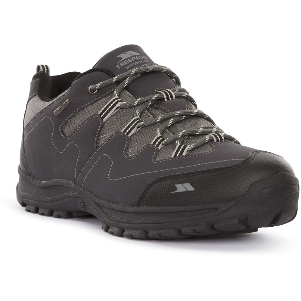 Trespass Mens Finley Low Cut Waterproof Walking Shoes UK Size 8 (EU 42, US 9)