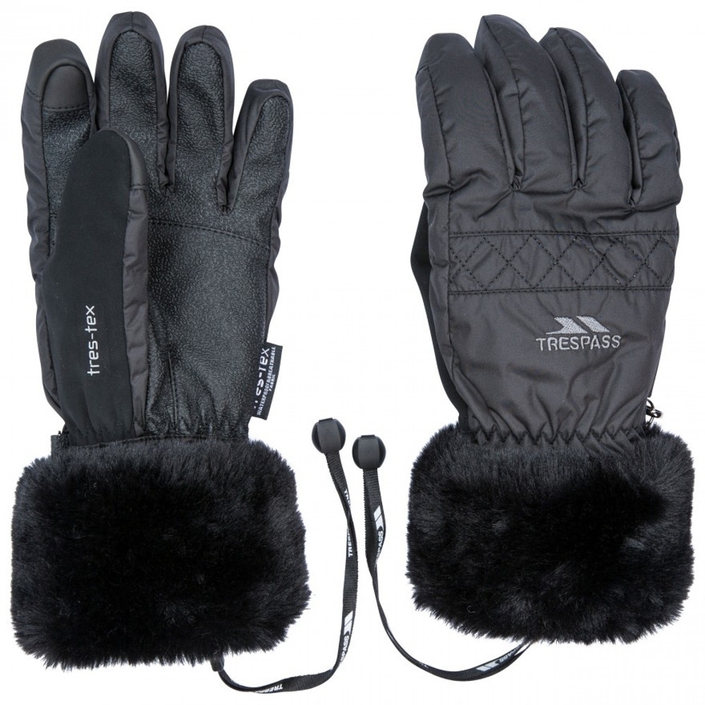 Trespass Womens Yanki Lightly Padded Winter Warm Gloves Medium