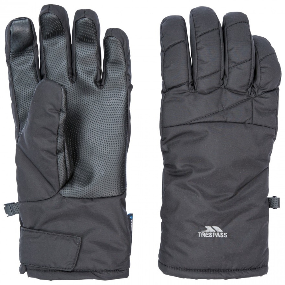 Product image of Trespass Mens Kulfon Lightly Padded Winter Warm Gloves Small