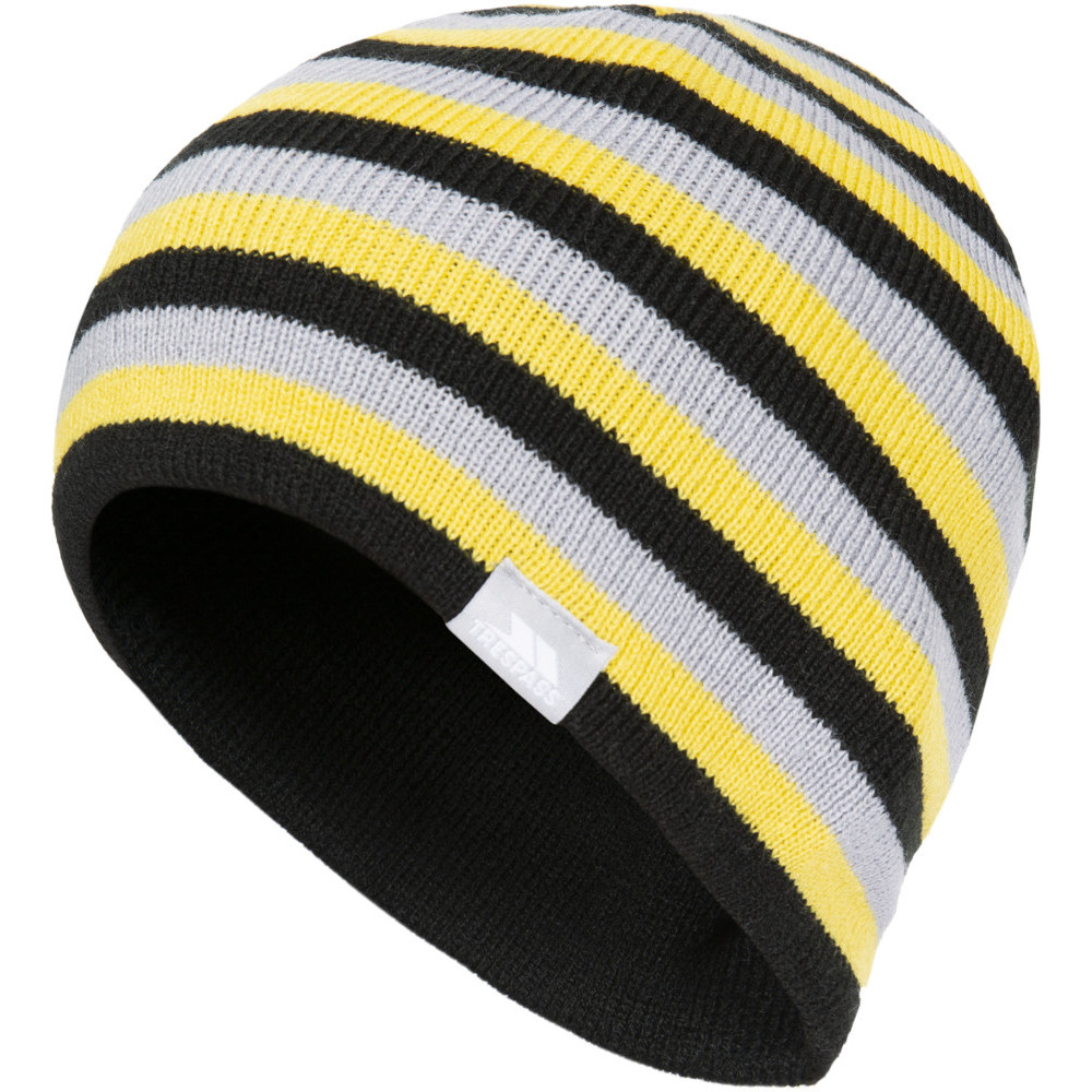 Product image of Trespass Boys Reagan Reversible Knitted Winter Beanie Hat 5-7 Years
