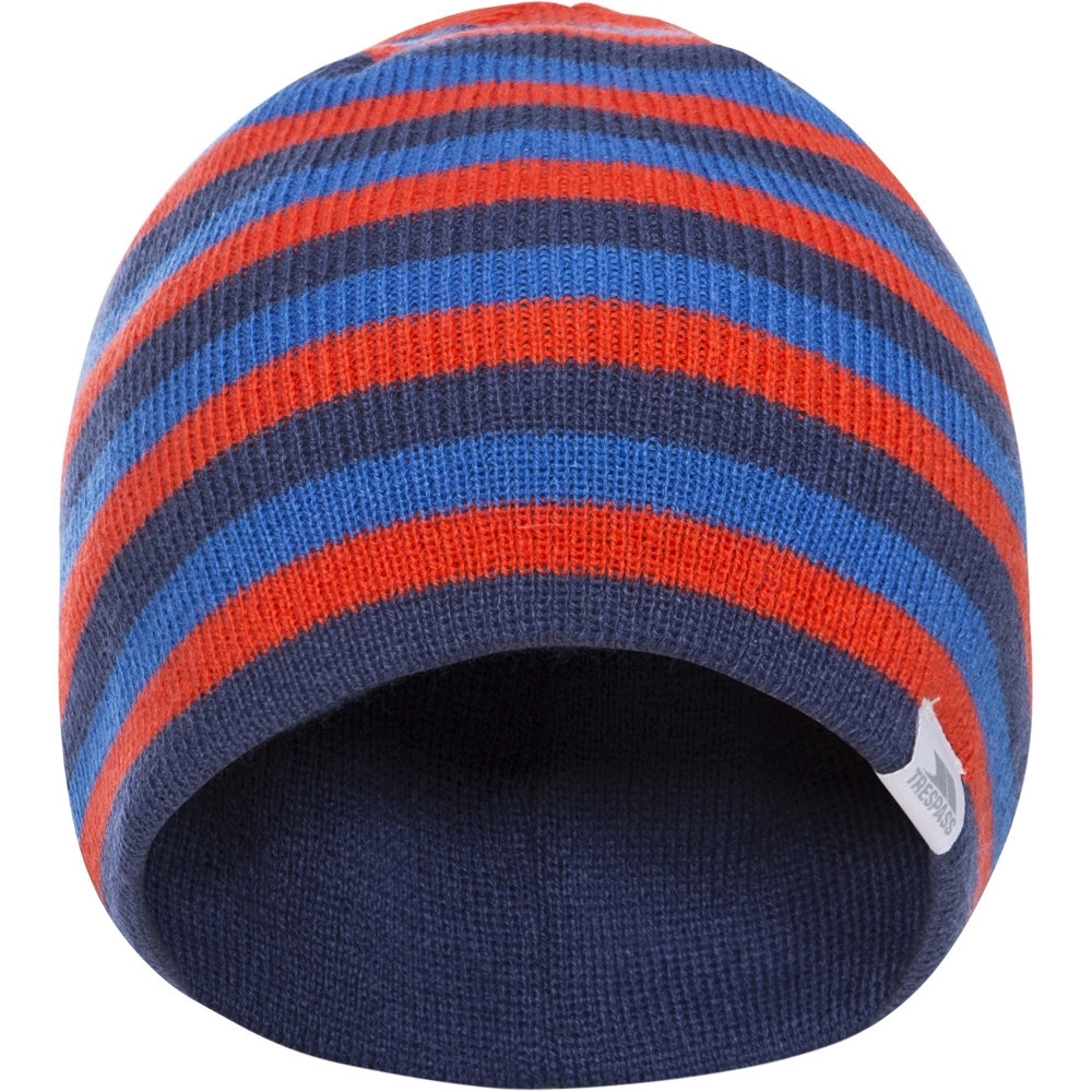Product image of Trespass Boys Reagan Reversible Knitted Winter Beanie Hat 2-4 Years