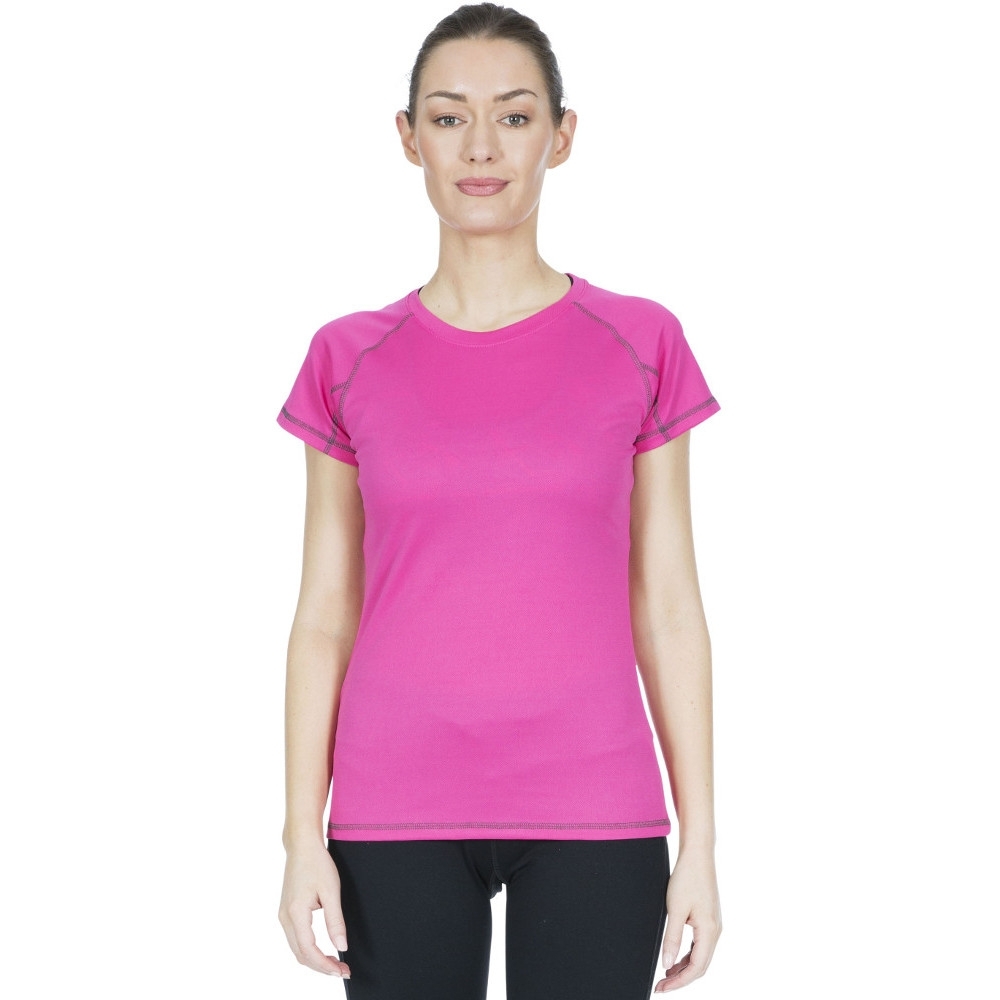 Trespass Womens Viktoria TP50 Quick Dry Short Sleeve T Shirt XXS- UK 6, Bust 31’ (78cm)