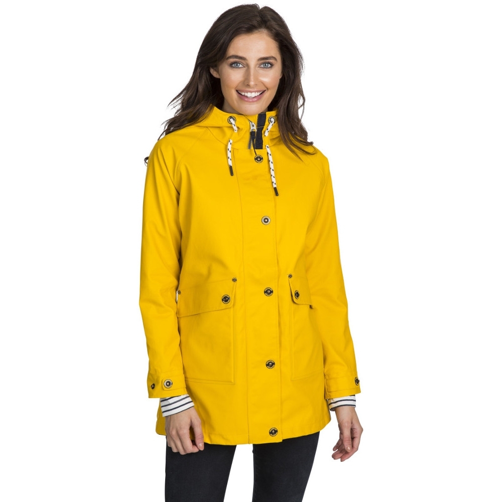 Trespass Womens Shoreline Windproof Waterproof Rain Coat 8/XS - Bust 32’ (81cm)