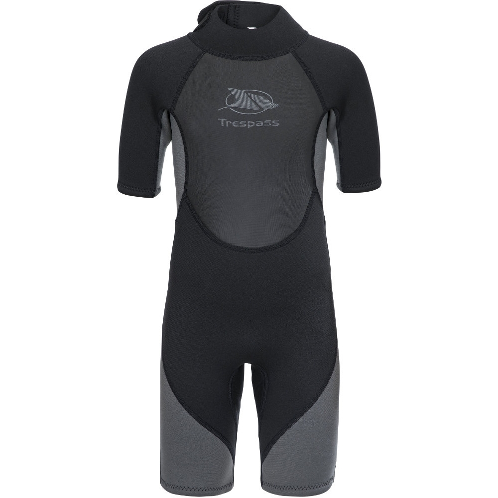 Product image of Trespass Boys Scuba Neoprene Short Sleeve 3mm Short Wetsuit 7-8 - Chest 26' (Chest 66cm)