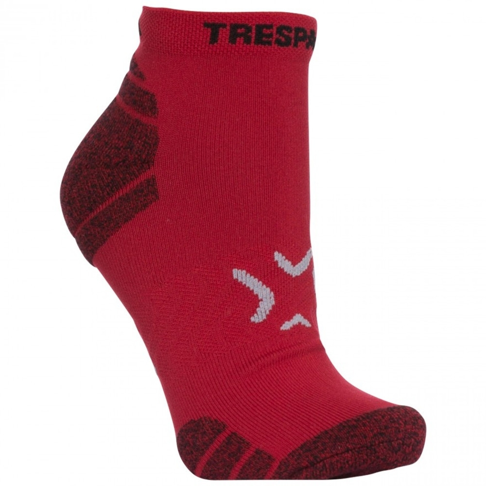 Trespass Mens Ingrid Non Slip Breathable Ankle Socks UK Size 3-6