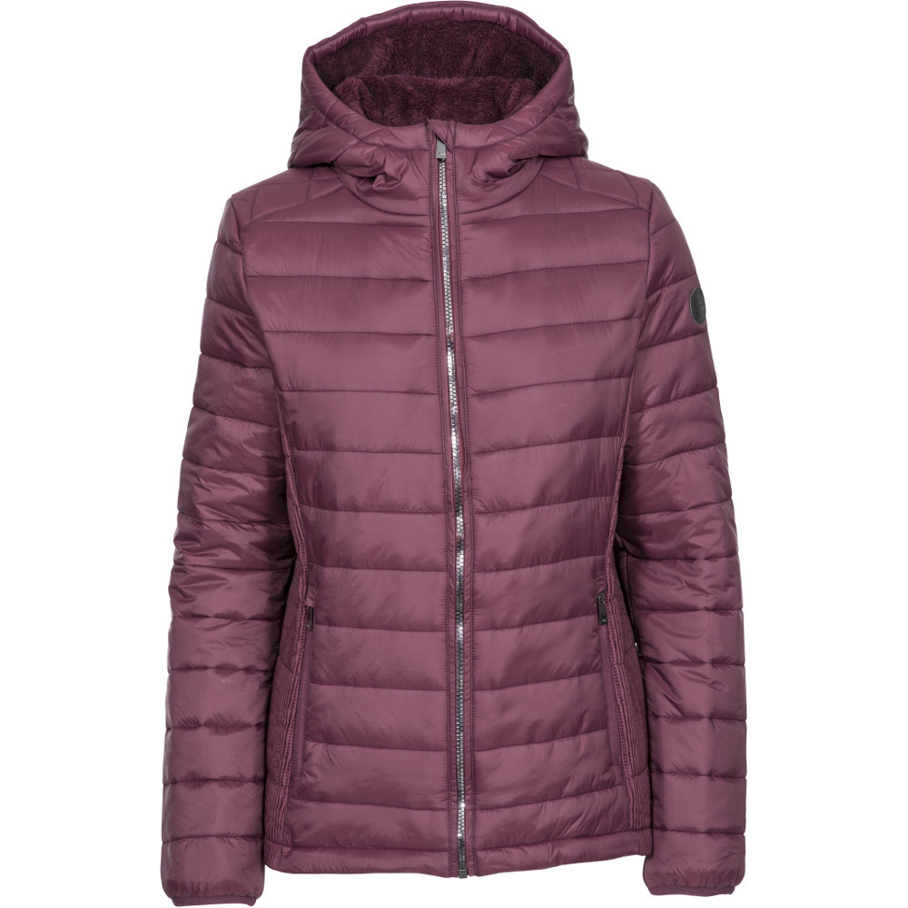 Trespass Womens Valerie Padded Hooded Warm Jacket Coat 10/S - Bust 34’ (86cm)