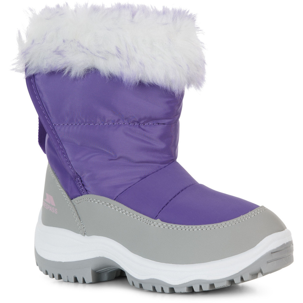 Trespass Girls Toddler Arabella Insulated Winter Boots UK Size 7 (EU 25)