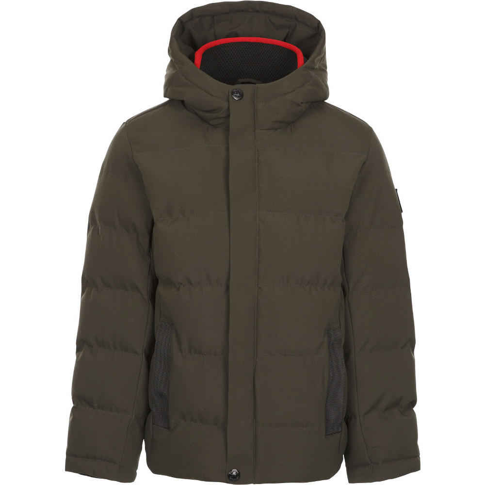Trespass Boys Habbton Hooded Padded Quilted Casual Jacket 7-8 years - Height 50’, Chest 26’ (66cm)